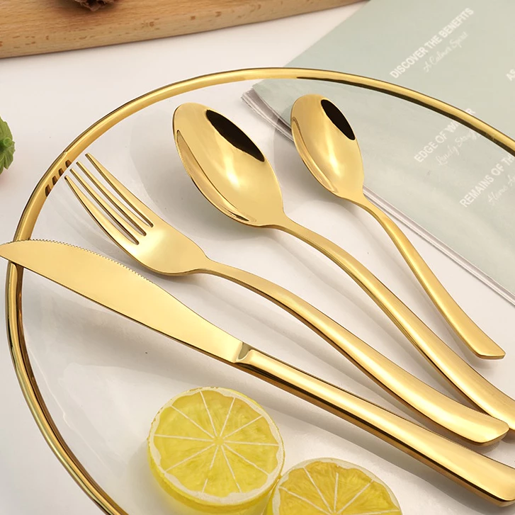 talheres de ouro